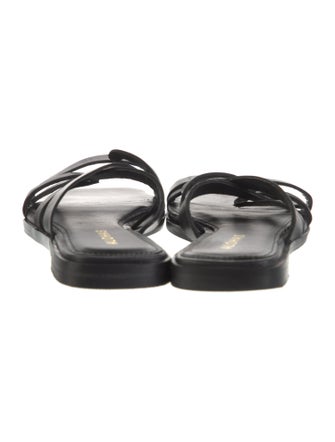 Alohas Leather Slides