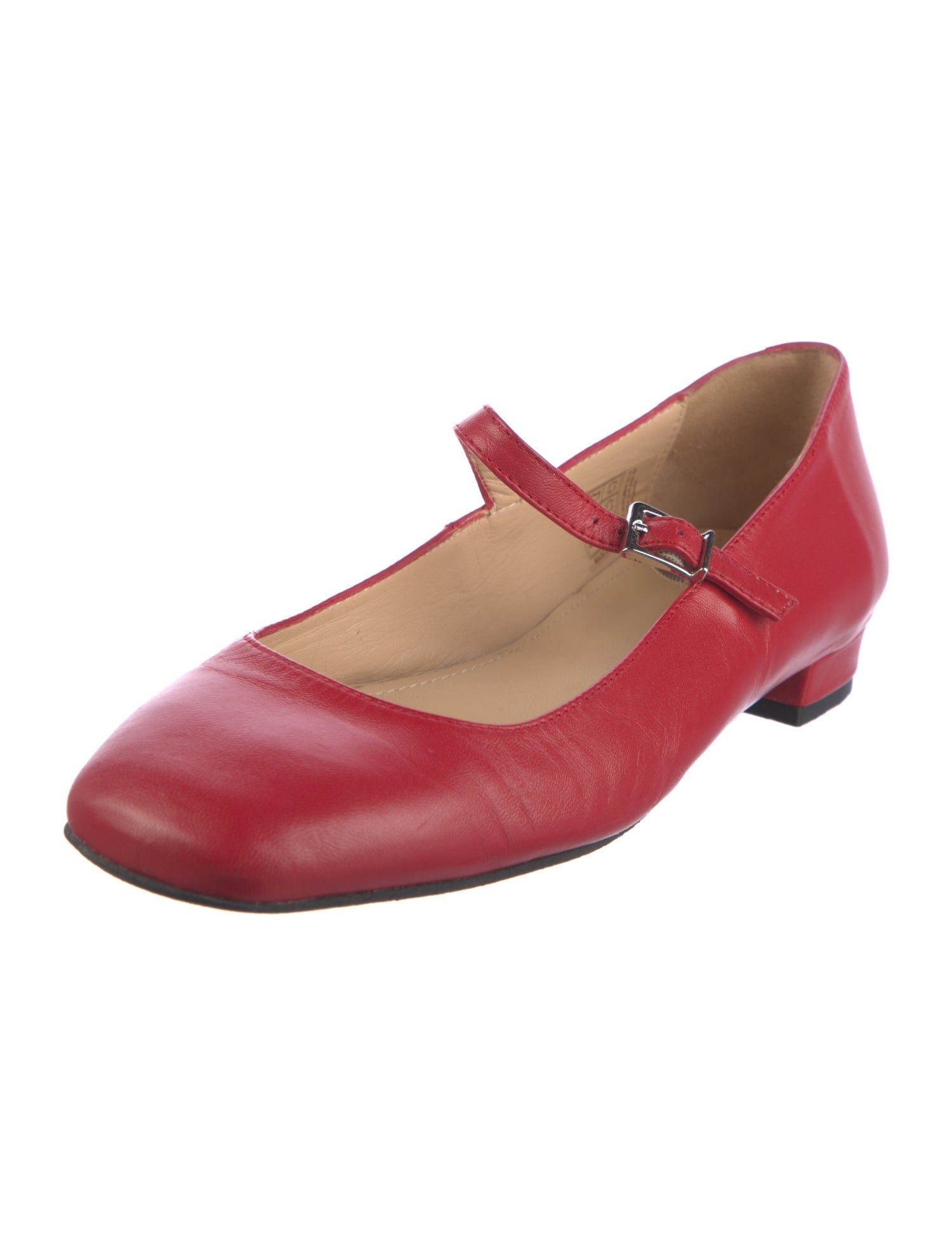 Alohas Leather Mary Jane Flats