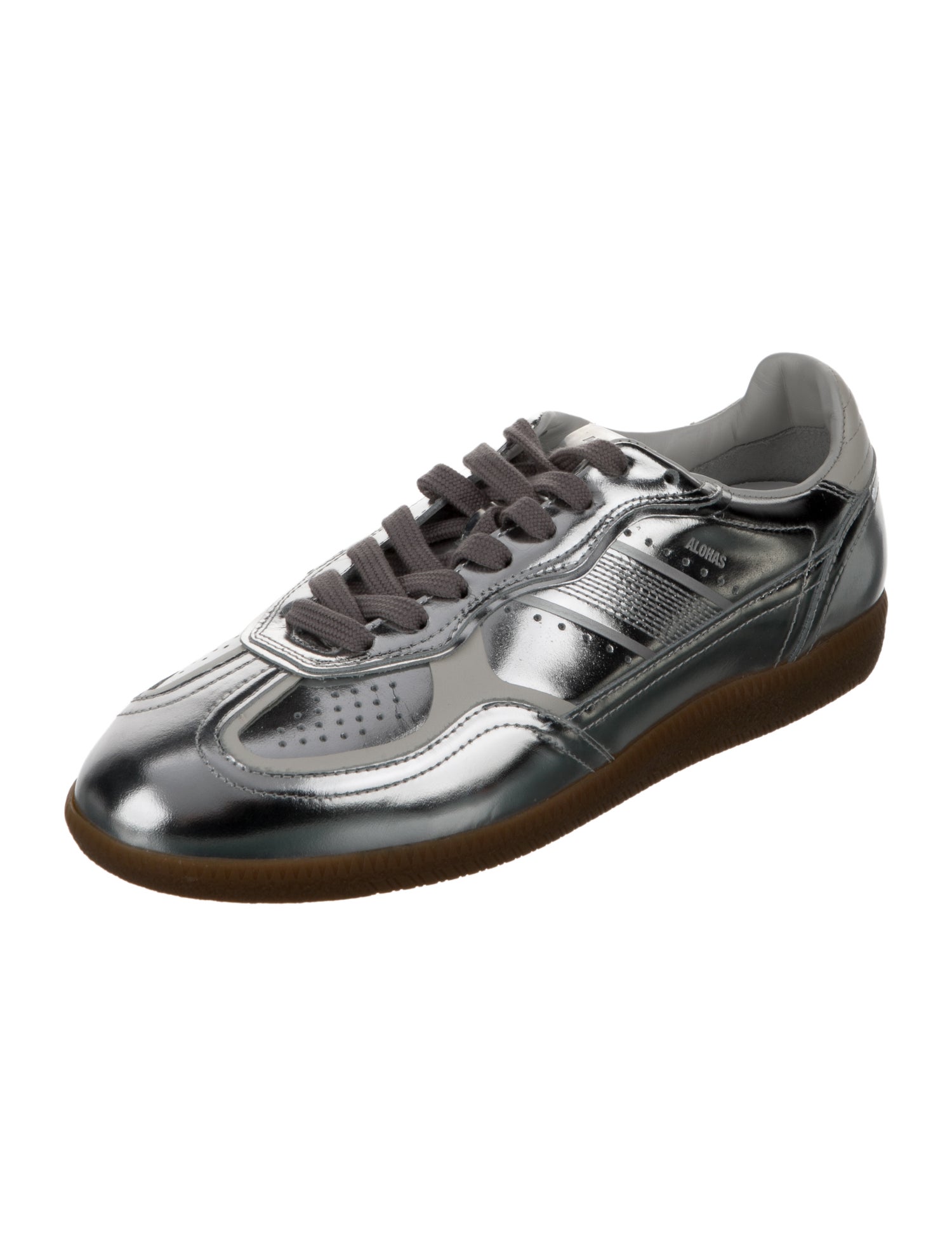 Alohas Patent Leather Sneakers