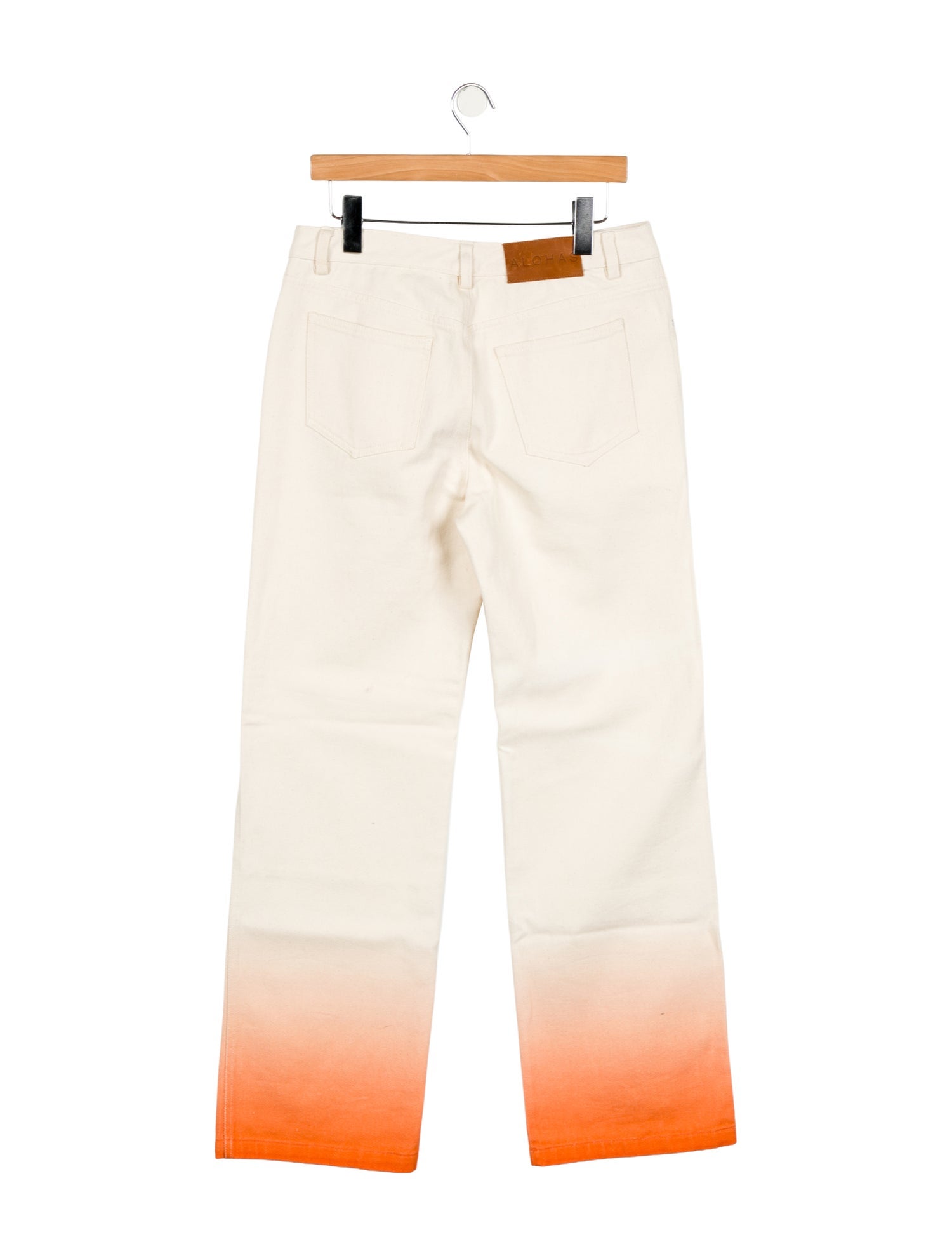 Alohas High-Rise Wide Leg Jeans