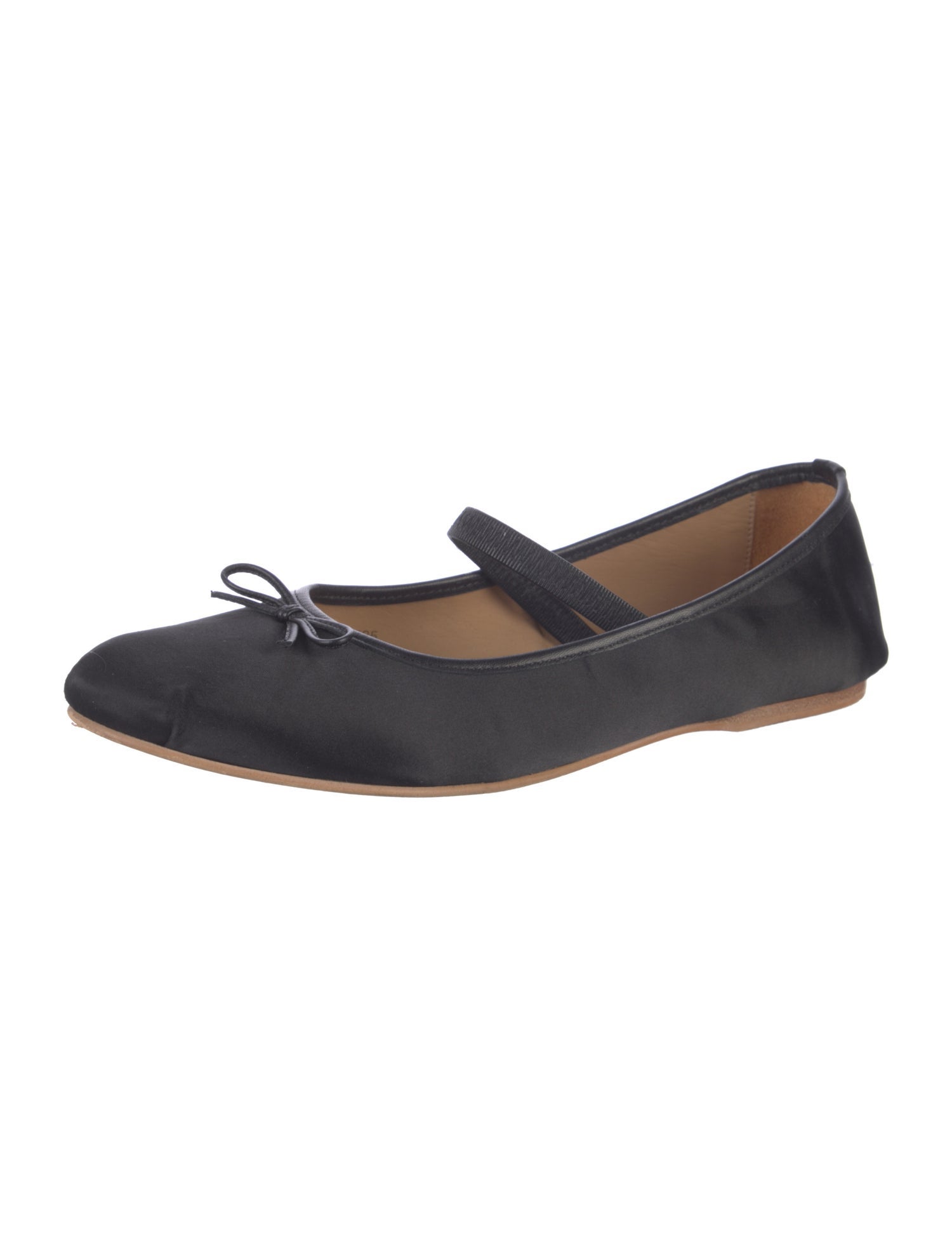 Alohas Satin Mary Jane Flats