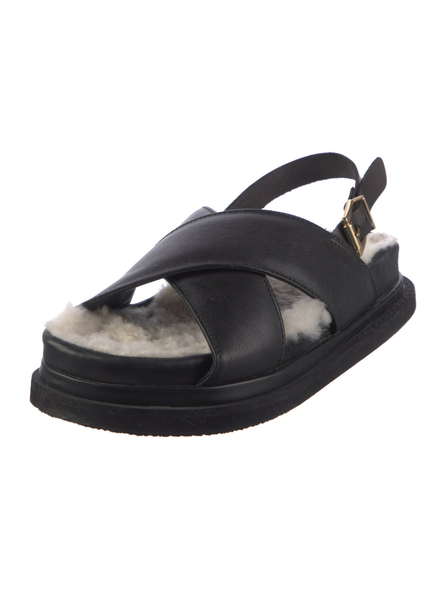 Alohas Leather Slingback Sandals