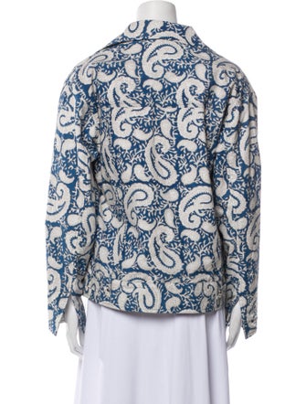 Alix of Bohemia Printed Evening Jacket