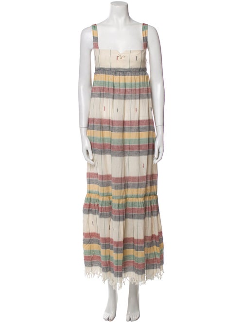 Alix of Bohemia Striped Long Dress