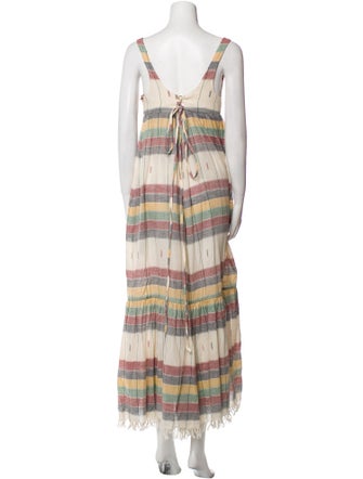 Alix of Bohemia Striped Long Dress