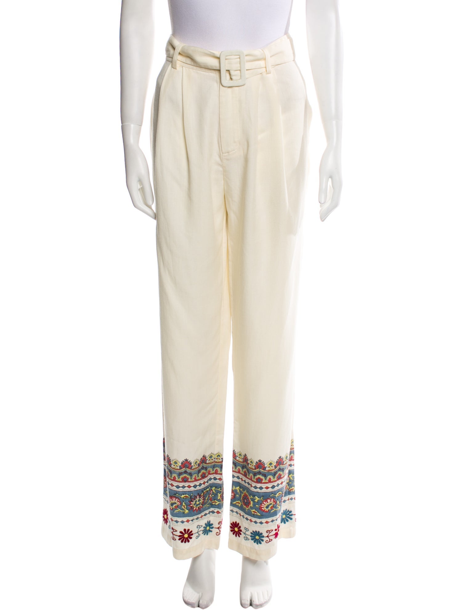 Alix of Bohemia Graphic Print Wide Leg Pants