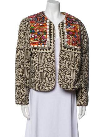 Alix of Bohemia Printed Evening Jacket