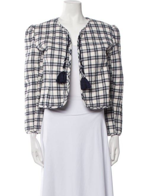 Alix of Bohemia Plaid Print Evening Jacket