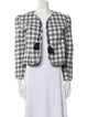 Alix of Bohemia Plaid Print Evening Jacket