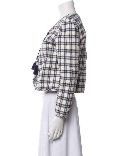 Alix of Bohemia Plaid Print Evening Jacket