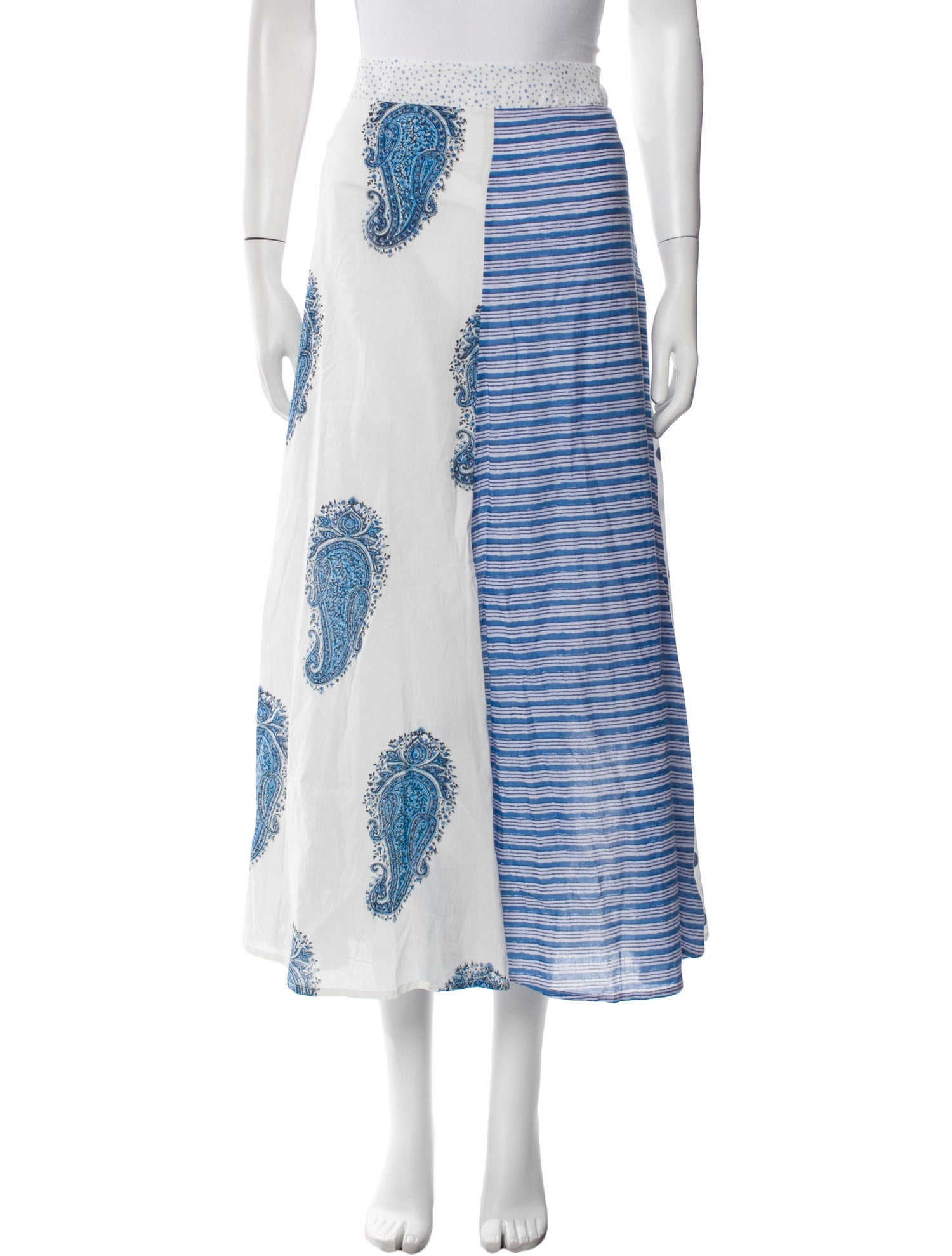 Alix of Bohemia Patterned Midi Length Skirt w/ Tags