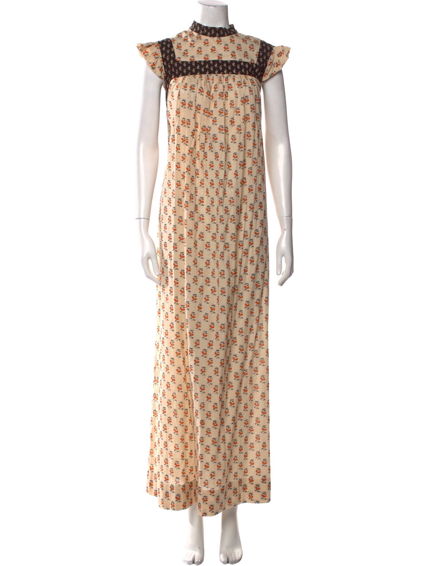 Alix of Bohemia Floral Print Long Dress