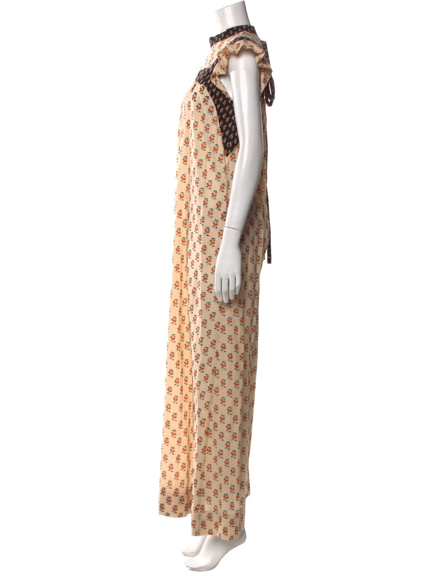 Alix of Bohemia Floral Print Long Dress