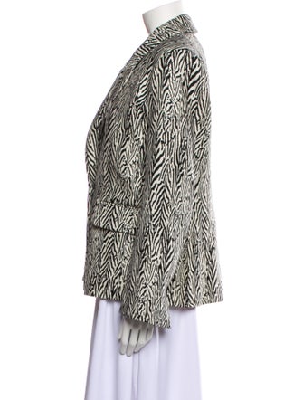 Alix of Bohemia Wool Printed Blazer