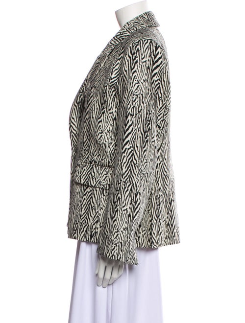 Alix of Bohemia Wool Printed Blazer