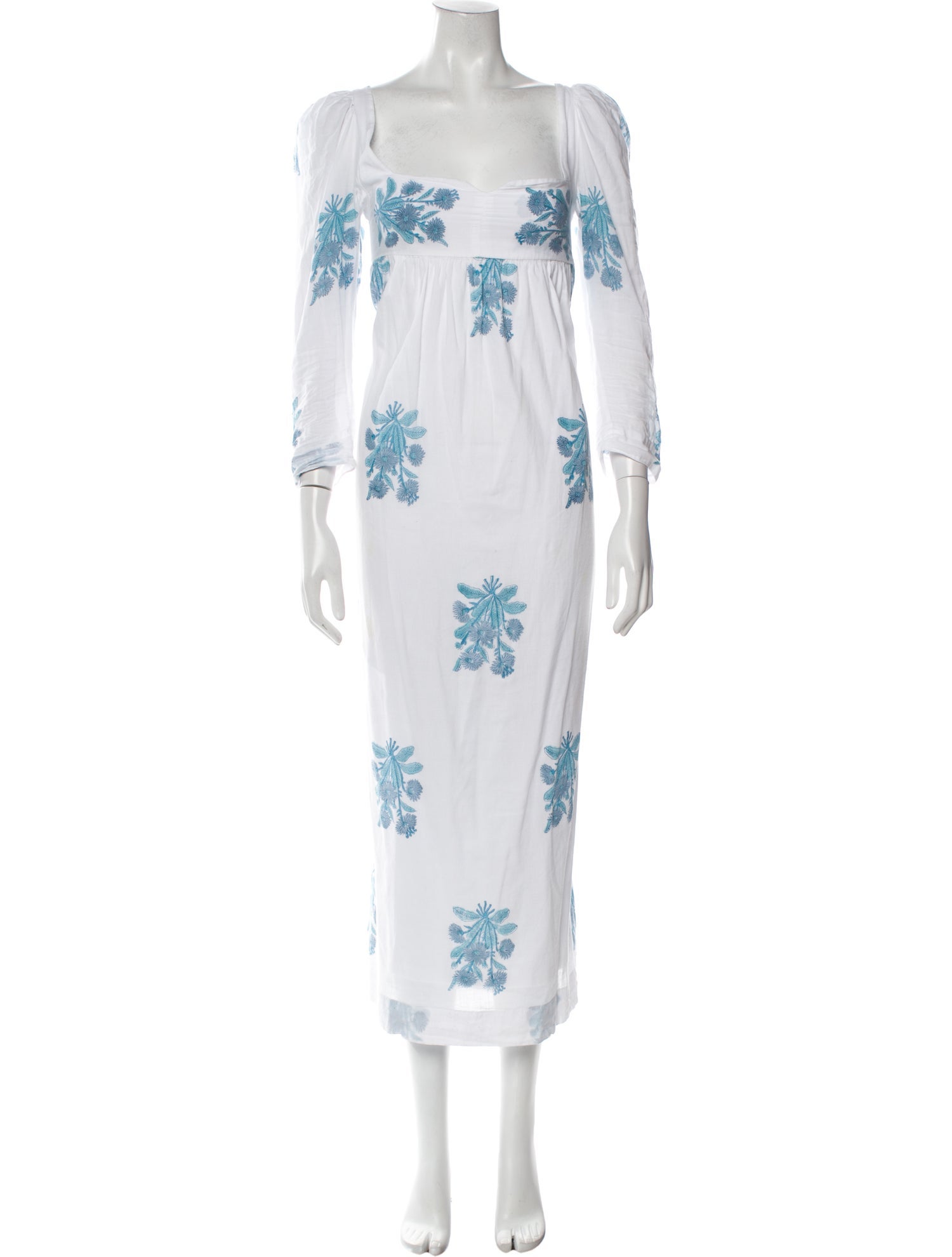 Alix of Bohemia Floral Print Long Dress