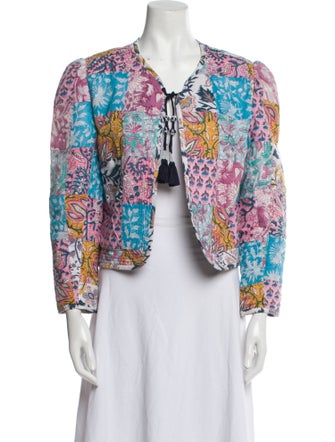 Alix of Bohemia Printed Evening Jacket