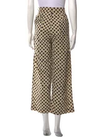 Alix of Bohemia Polka Dot Print Wide Leg Pants