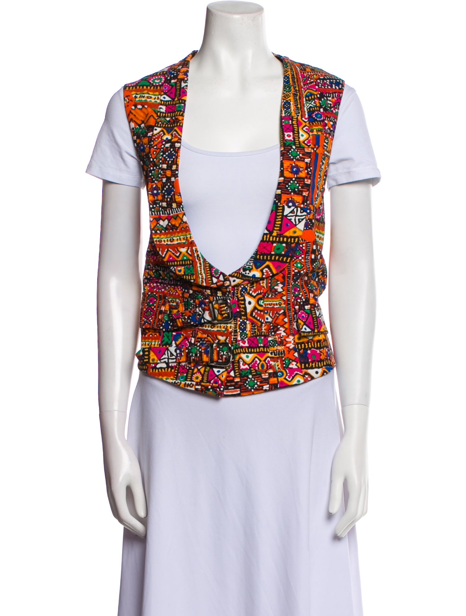 Alix of Bohemia Printed Vest