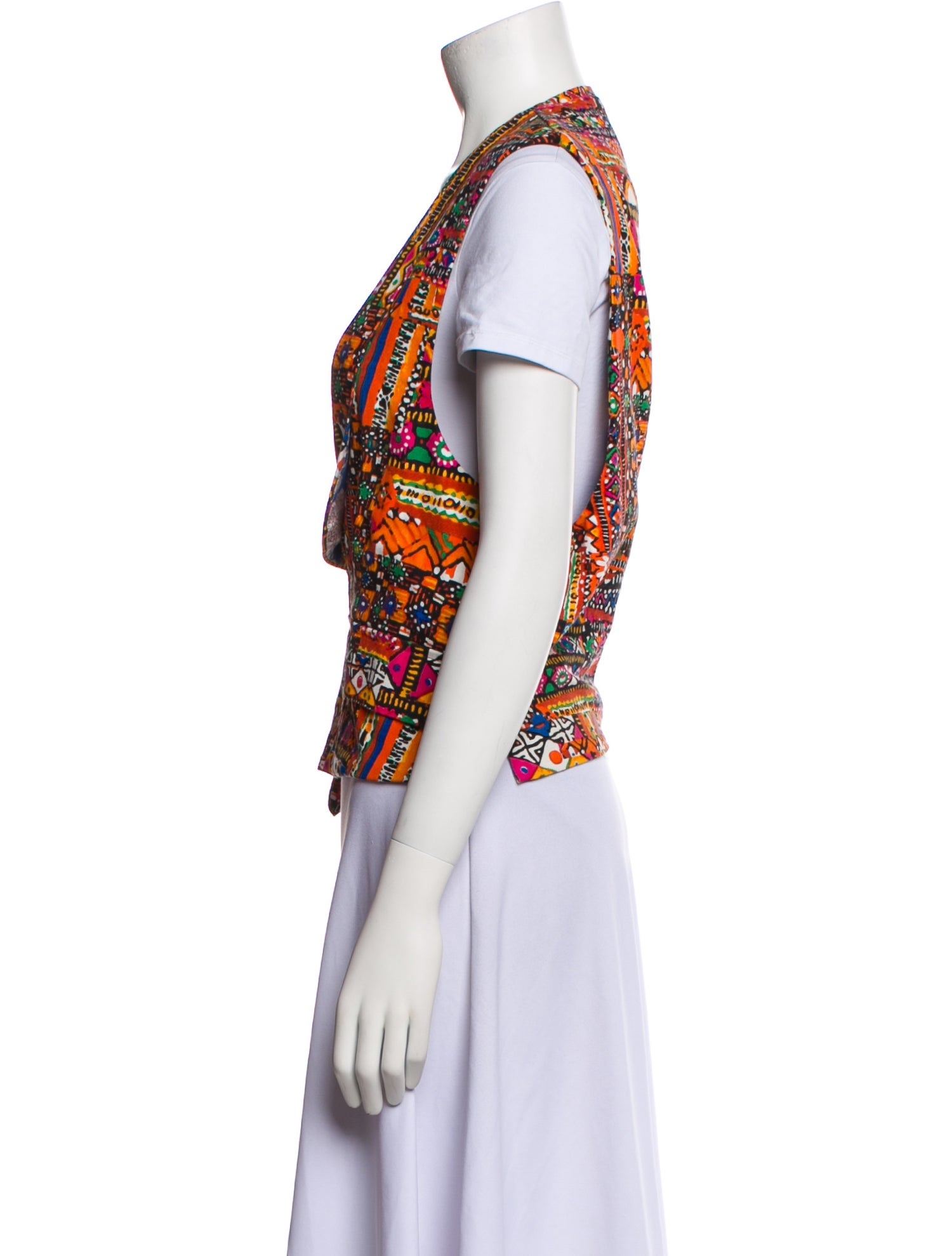 Alix of Bohemia Printed Vest