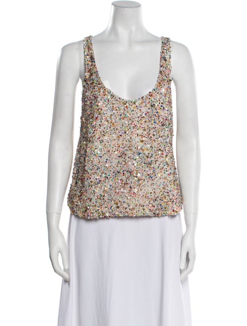 Alix of Bohemia Sequin Patterned Top