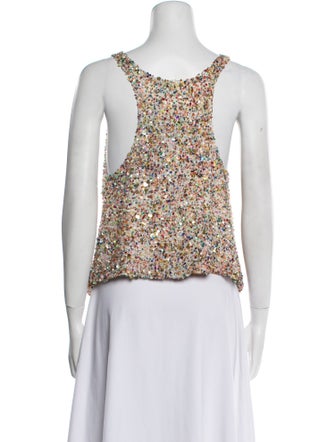 Alix of Bohemia Sequin Patterned Top
