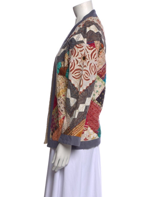 Alix of Bohemia Printed Open Front Sweater