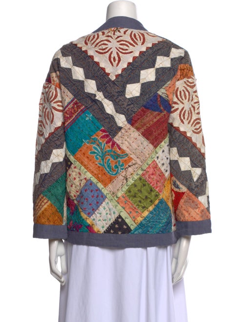 Alix of Bohemia Printed Open Front Sweater