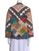 Alix of Bohemia Printed Open Front Sweater