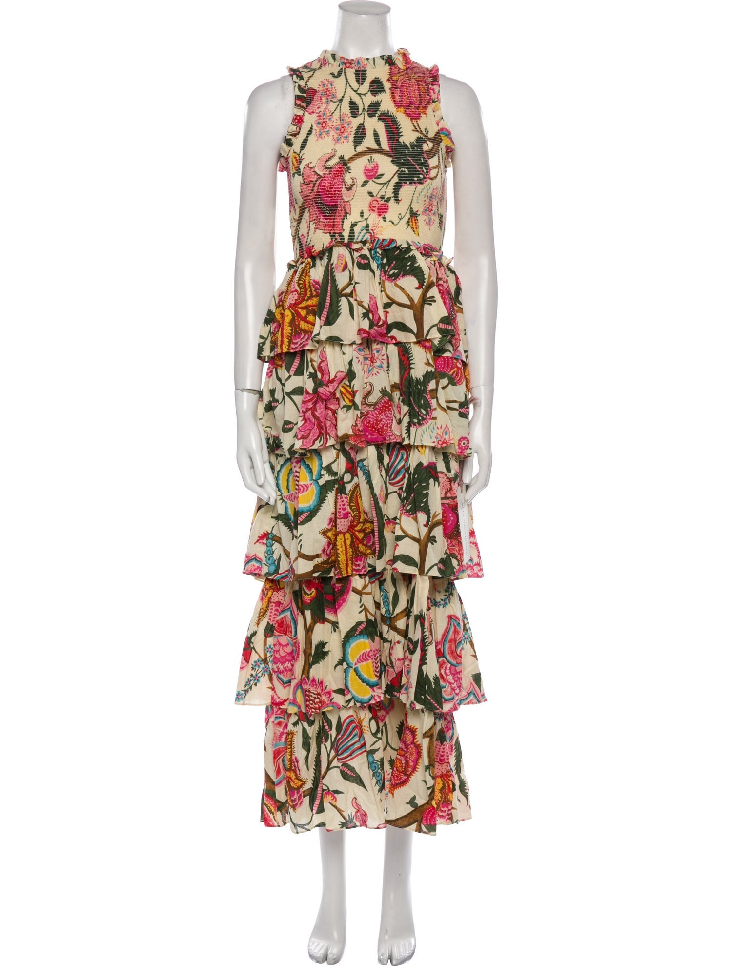 Alix of Bohemia Floral Print Long Dress w/ Tags