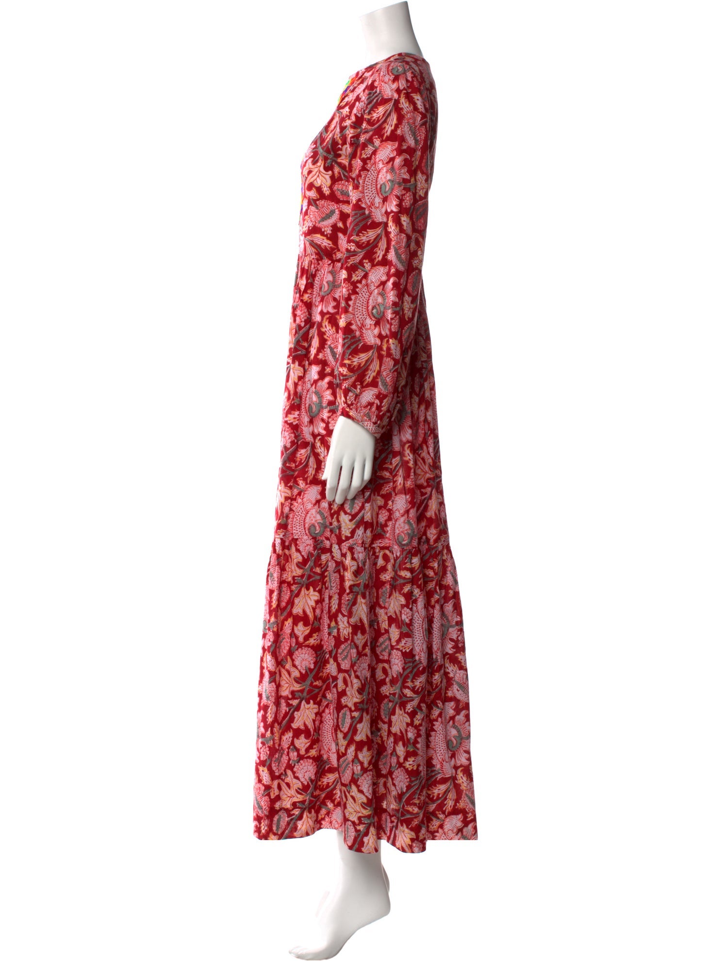 Alix of Bohemia Floral Print Long Dress