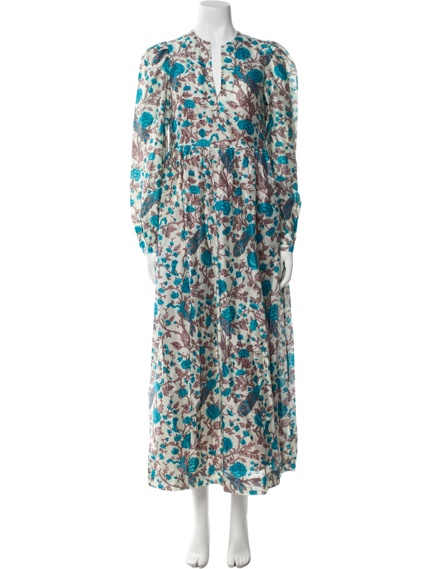 Alix of Bohemia Floral Print Long Dress