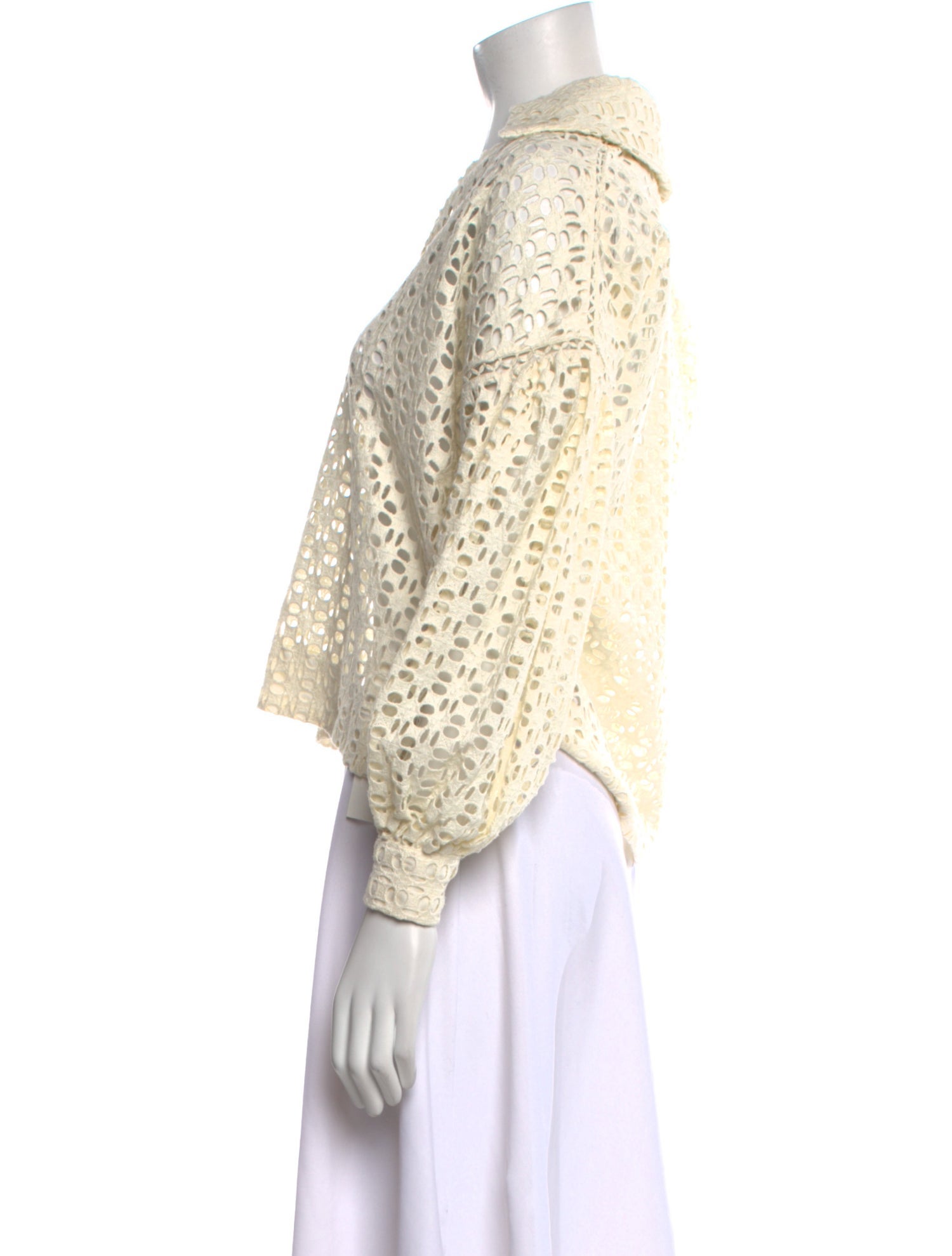 Alix of Bohemia Patterned Long Sleeve Sweatshirt