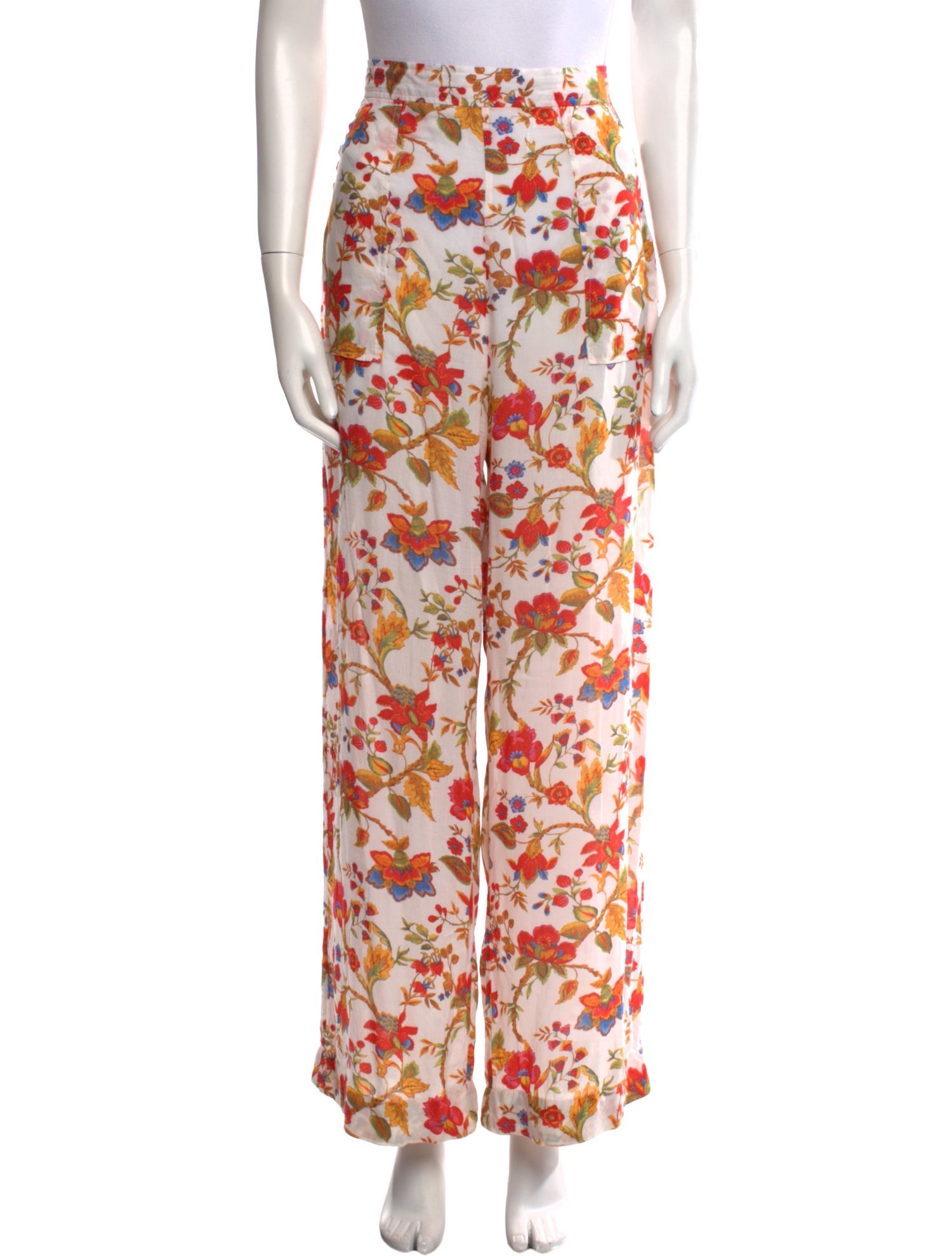 Alix of Bohemia Silk Wide Leg Pants