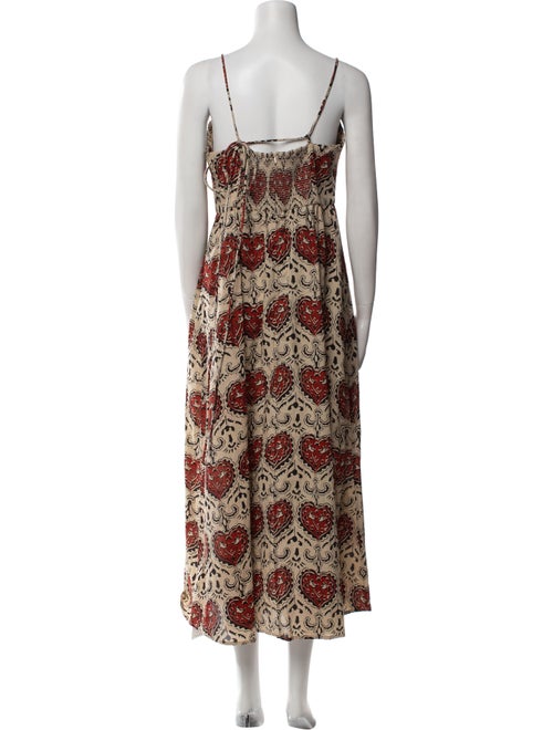 Alix of Bohemia Printed Midi Length Dress