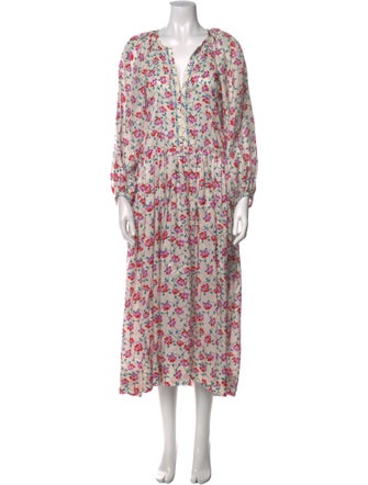 Alix of Bohemia Silk Long Dress