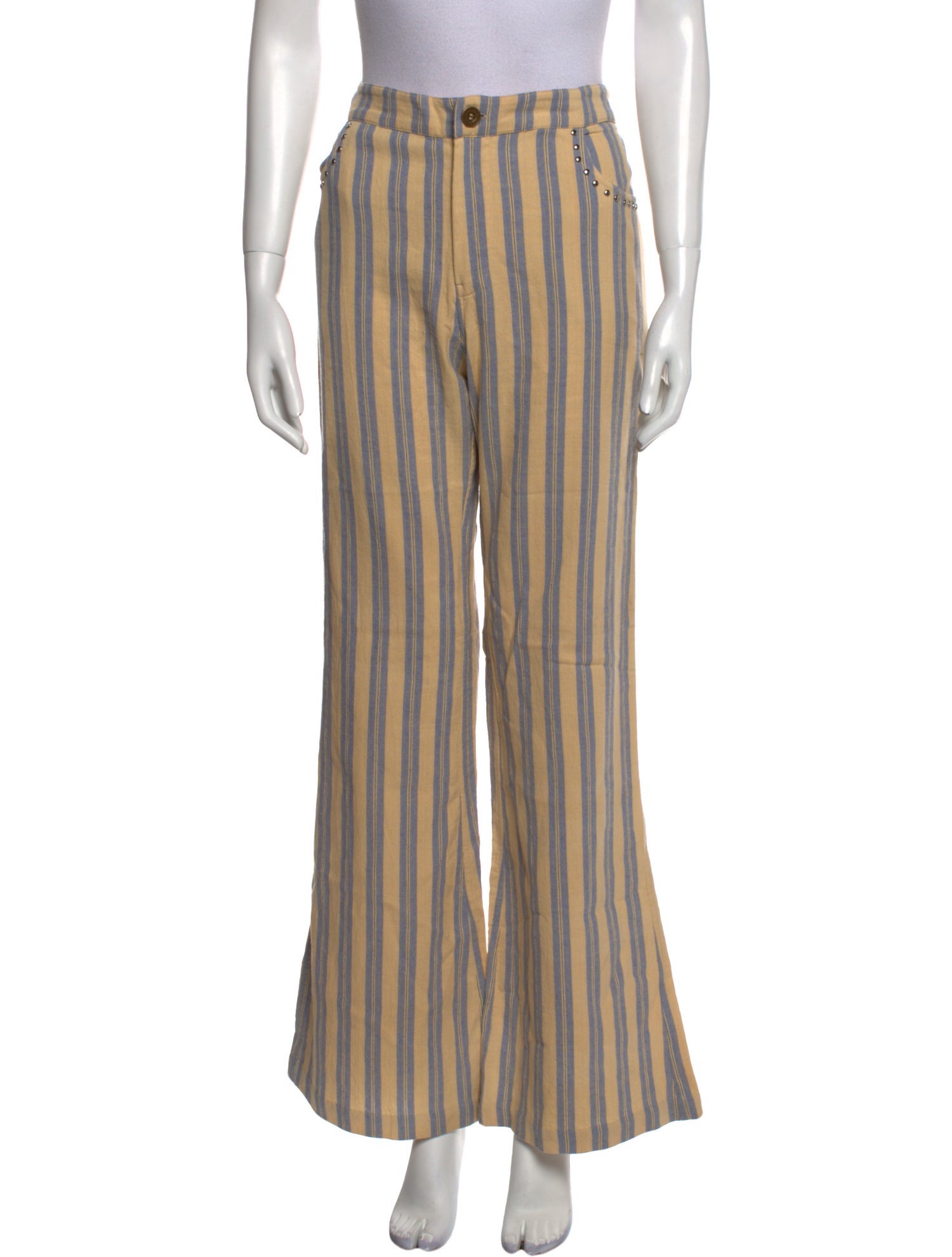 Alix of Bohemia Striped Wide Leg Pants
