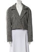 Alix of Bohemia Wool Tweed Pattern Blazer