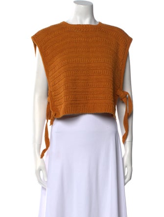 Alix of Bohemia Bateau Neckline Short Sleeve Crop Top