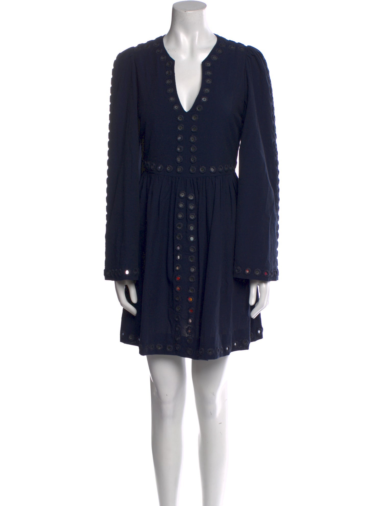 Alix of Bohemia V-Neck Mini Dress w/ Tags