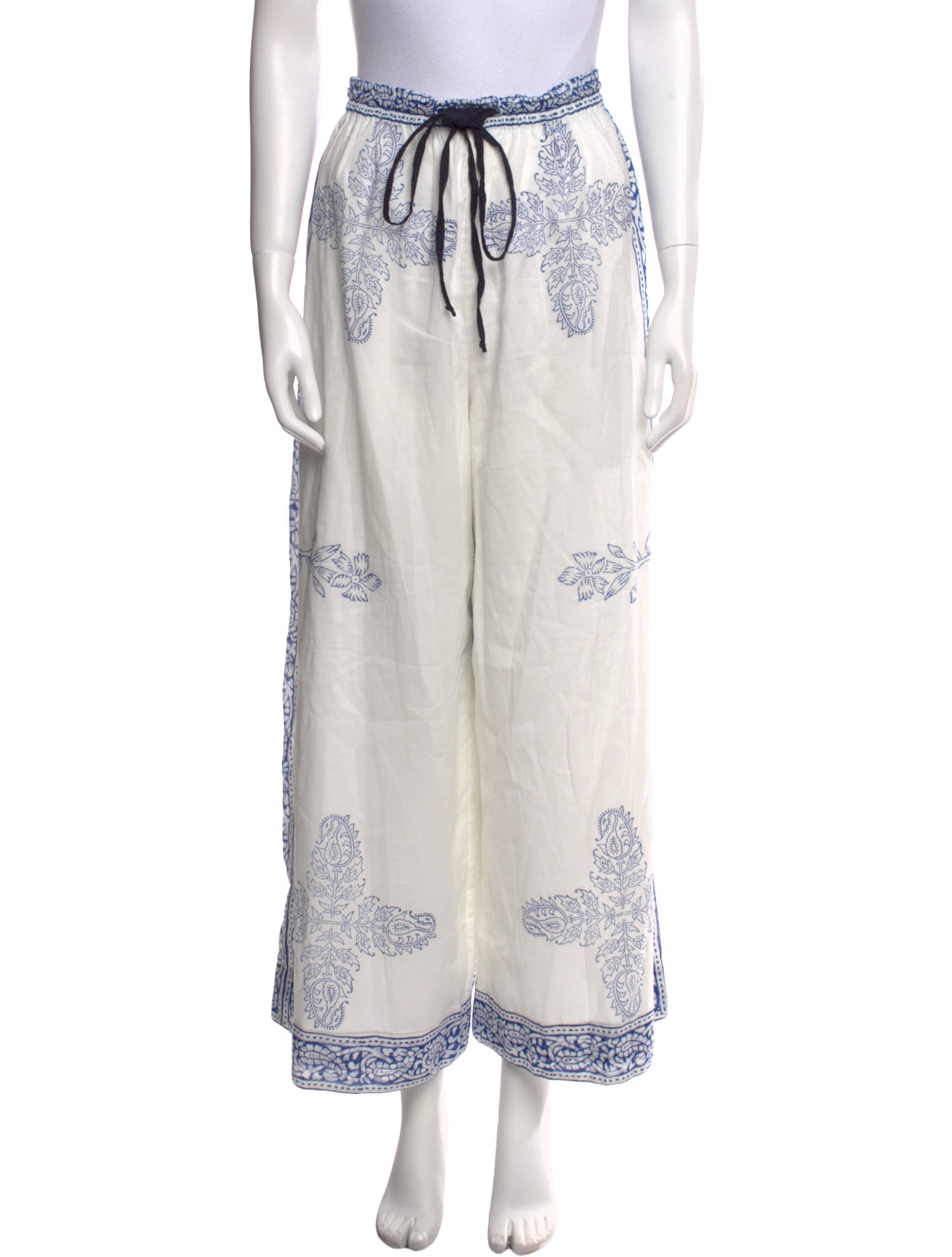 Alix of Bohemia Paisley Print Wide Leg Pants