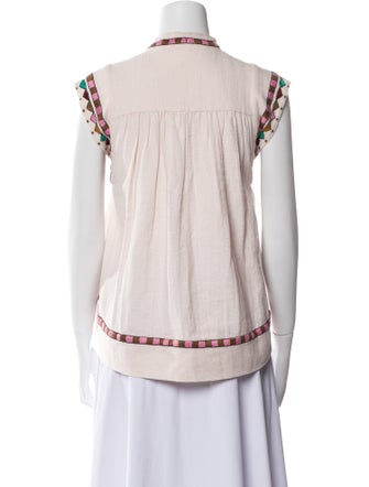 Alix of Bohemia Printed Scoop Neck Top