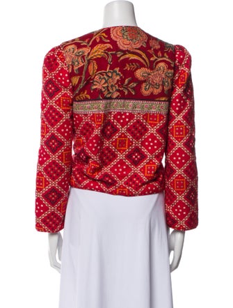 Alix of Bohemia Floral Print Evening Jacket