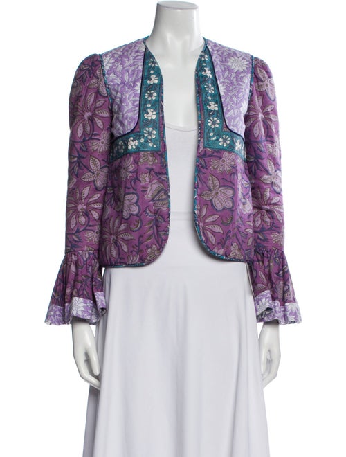 Alix of Bohemia Paisley Print Evening Jacket