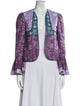 Alix of Bohemia Paisley Print Evening Jacket