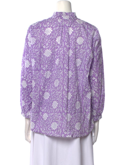 Alix of Bohemia Printed V-Neck Blouse