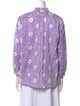 Alix of Bohemia Printed V-Neck Blouse