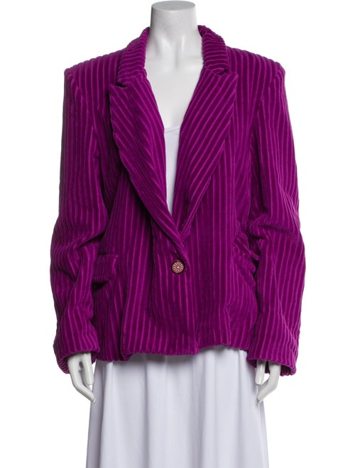 Alix of Bohemia Striped Blazer