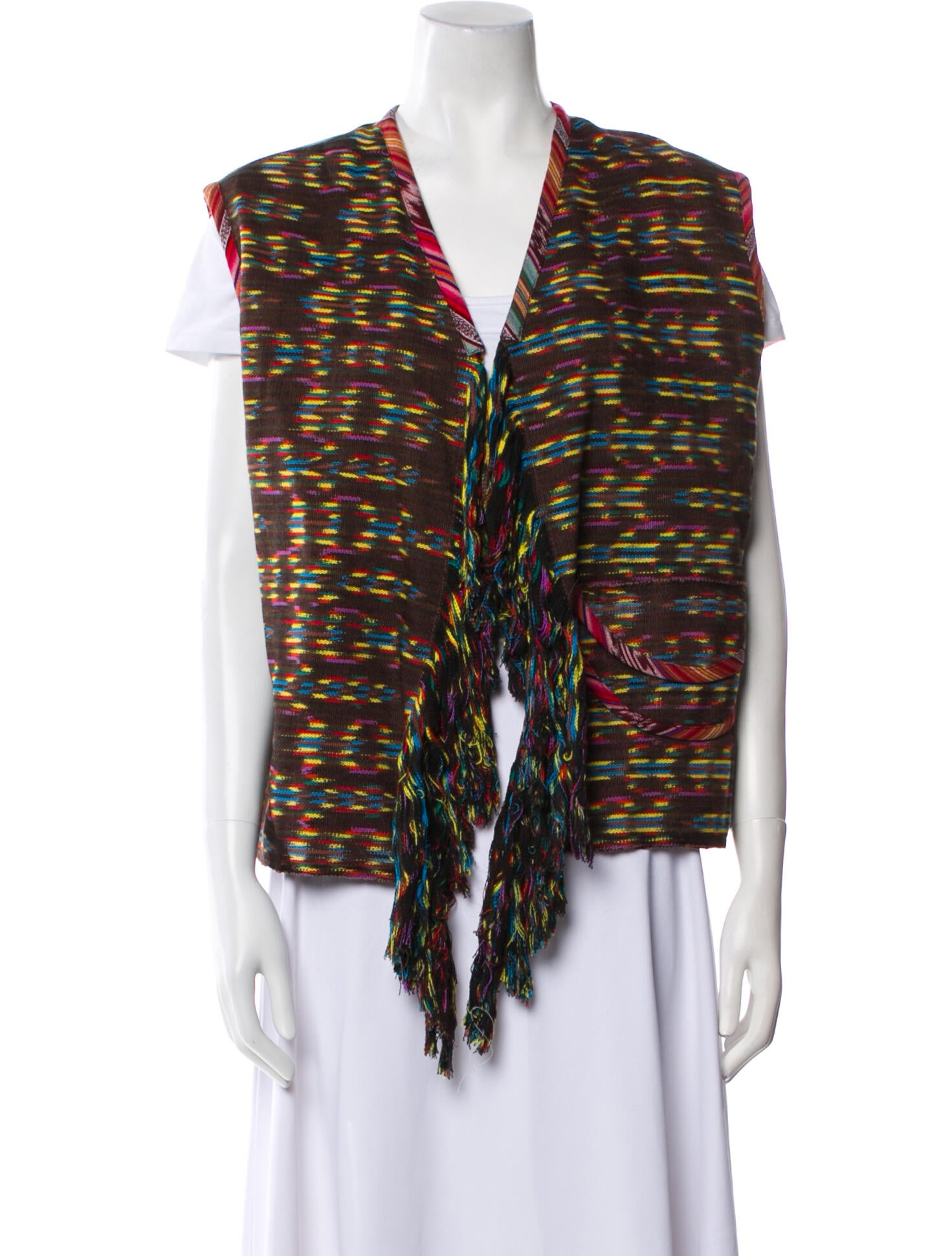 Alix of Bohemia Patterned Vest