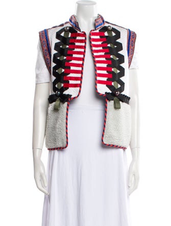 Alix of Bohemia Patterned Vest